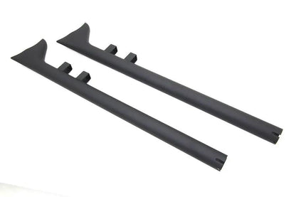 Wyatt Gatling 33 Inch Straight Fishtail Exhaust Set for Harley Davidson FLT by Wyatt Gatling