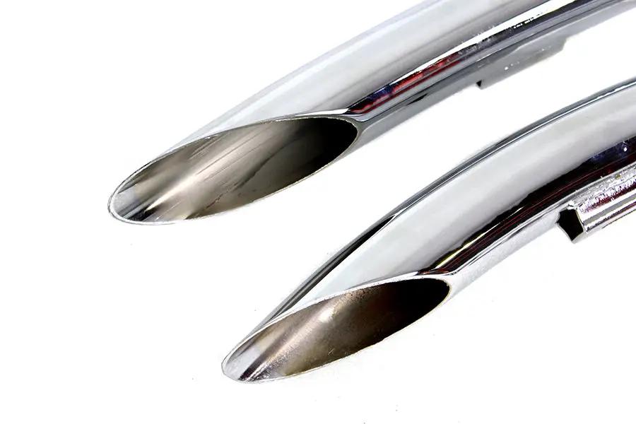 V-Twin Part 6477 Curved Radius Exhaust Header Set for Harley Davidson XL (1986-1995) by V-Twin