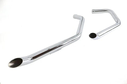 V-Twin Factory Sample Wyatt Gatling Exhaust Drag Pipe Set for Harley XL Models by V-Twin