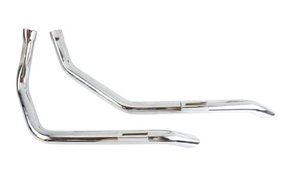 V-Twin Factory Sample Wyatt Gatling Exhaust Drag Pipe Set for Harley XL Models by V-Twin