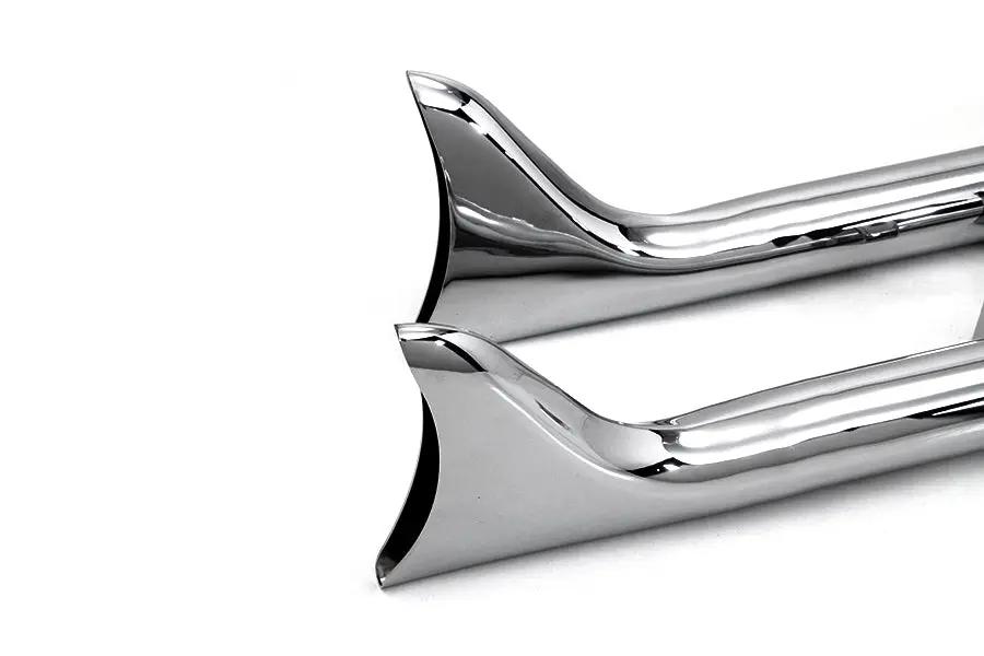V-Twin Indian Straight Fishtail Set Chrome for Harley Davidson Chief (2015-2024) by V-Twin