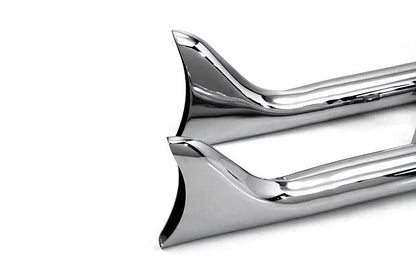 V-Twin Indian Straight Fishtail Set Chrome for Harley Davidson Chief (2015-2024) by V-Twin