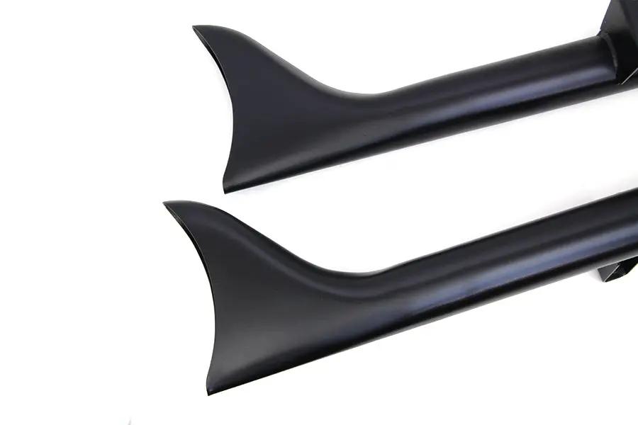 V-Twin Indian Straight Fishtail Exhaust Set for Harley Davidson Chief - Black by V-Twin