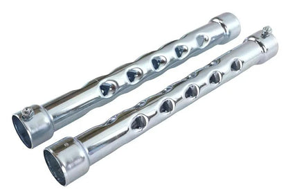 Wyatt Gatling V-Slot Style 1-3/4 Inch Exhaust Pipe Baffle Set - Set of 2 by Wyatt Gatling