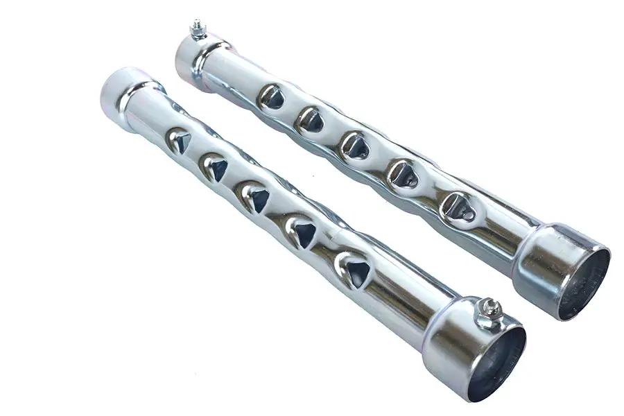 Wyatt Gatling V-Slot Style 1-3/4 Inch Exhaust Pipe Baffle Set - Set of 2 by Wyatt Gatling