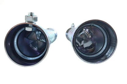 Wyatt Gatling V-Slot Style 1-3/4 Inch Exhaust Pipe Baffle Set - Set of 2 by Wyatt Gatling