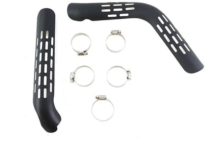 V-Twin Exhaust Heat Shield Set Perforated Style for Harley Davidson FXST (1986-1995) by V-Twin