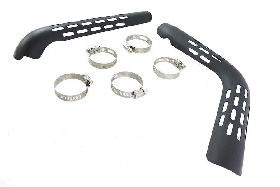 V-Twin Exhaust Heat Shield Set Perforated Style for Harley Davidson FXST (1986-1995) by V-Twin
