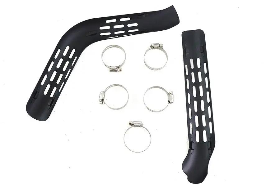 V-Twin Exhaust Heat Shield Set Perforated Style for Harley Davidson FXST (1986-1995) by V-Twin