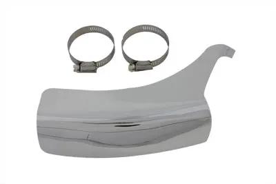 V-Twin Left Vertical Exhaust Heat Shield for Harley Davidson FL Models (Part #74702) by V-Twin