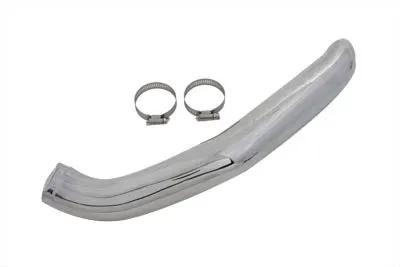Wyatt Gatling Front Exhaust Heat Shield for Harley Davidson FLT - Chrome Finish, Part 65694-05 by Wyatt Gatling