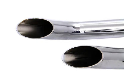 MCM FXE Goose Drag Pipe Set Chrome for Harley Davidson FXE (1970-1979) by MCM