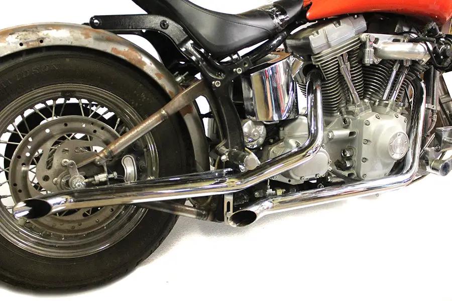 V-Twin Part 5500G-07 Goose Style Drag Pipes Set for Harley Davidson FXST (2007-2016) by V-Twin