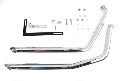 V-Twin 5500 Exhaust Drag Pipe Set for Harley Davidson FXST (2007-2016) by V-Twin