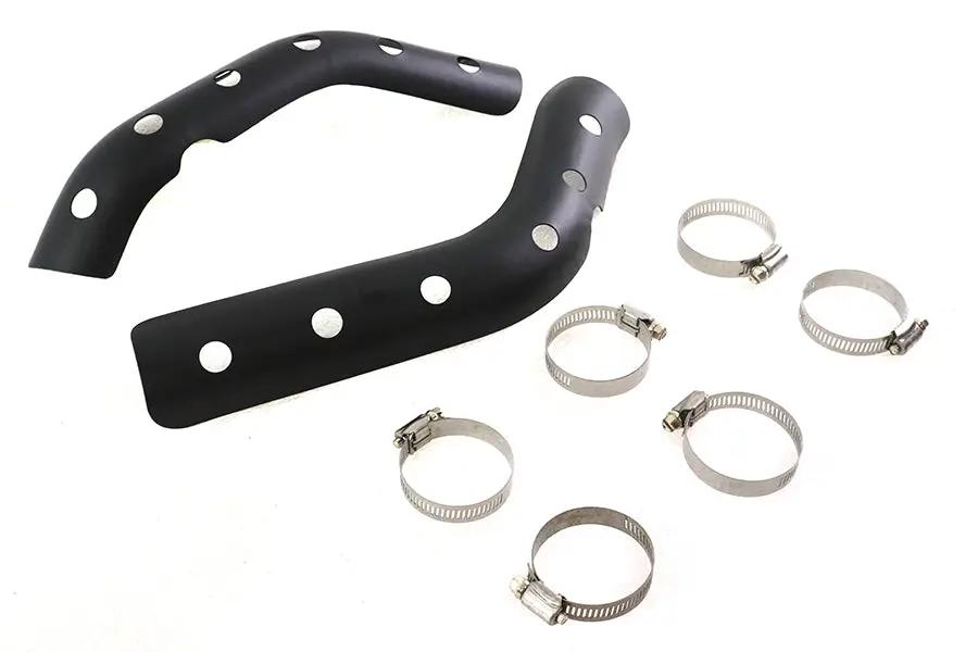 V-Twin XL Heat Shield Set Black for Harley Davidson XL Models by V-Twin