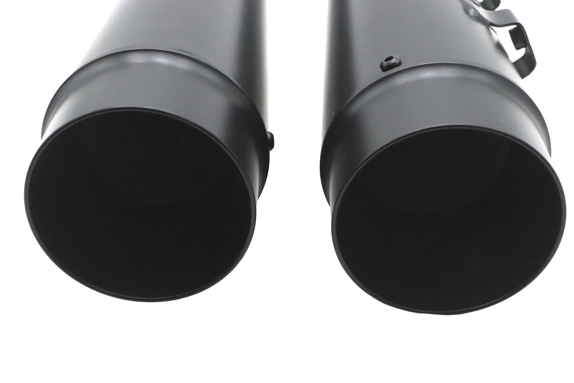 Ultima M8 Radium Megaphone Muffler Set Black for Harley Davidson FLT by Ultima
