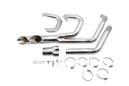 Wyatt Gatling Afterburner Exhaust System in Black for Harley Davidson FXST (1985-1994) by Wyatt Gatling
