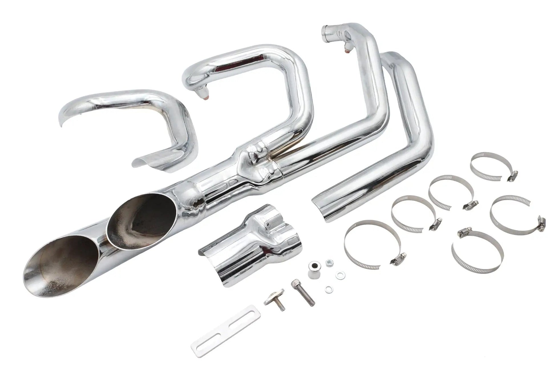 Wyatt Gatling Afterburner Exhaust System in Black for Harley Davidson FXST (1985-1994) by Wyatt Gatling