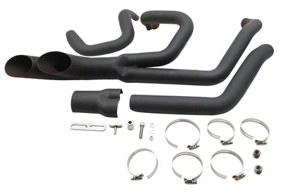 Wyatt Gatling Afterburner Exhaust System Chrome for Harley Davidson FXST (1985-1994) by Wyatt Gatling