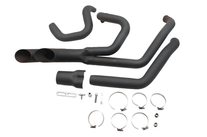 Wyatt Gatling Afterburner Exhaust System Chrome for Harley Davidson FXST (1985-1994) by Wyatt Gatling