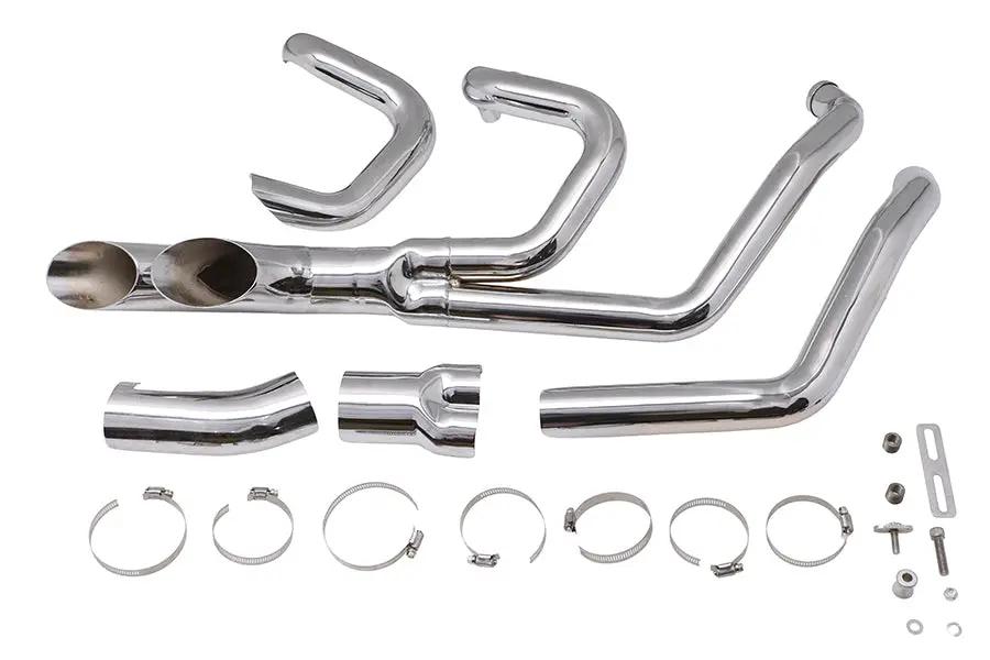 Wyatt Gatling Afterburner Exhaust System in Black for Harley Davidson FLST by Wyatt Gatling