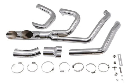 Wyatt Gatling Afterburner Exhaust System in Black for Harley Davidson FLST by Wyatt Gatling