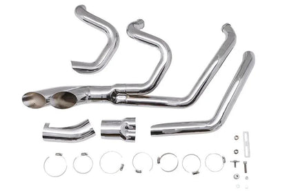 Wyatt Gatling Afterburner Exhaust System in Black for Harley Davidson FLST by Wyatt Gatling