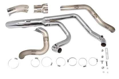 Wyatt Gatling Afterburner Exhaust System in Black for Harley Davidson FLST by Wyatt Gatling