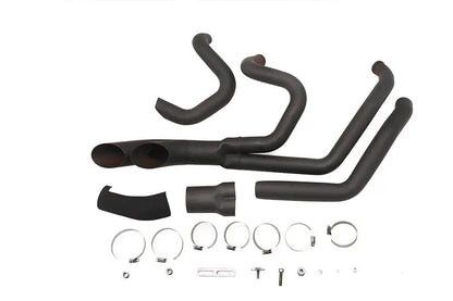 Wyatt Gatling Afterburner Exhaust System for Harley Davidson FXST – Black Finish by Wyatt Gatling
