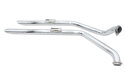 Ultima Shovelhead Drag Pipe Set Slash Cut for Harley Davidson FX and FL Models