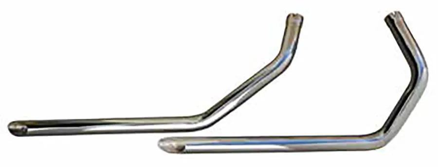Ultima Exhaust 1-3/4 inch Drag Pipe Set with Slash Cut Ends for Harley Davidson XL Models by Ultima