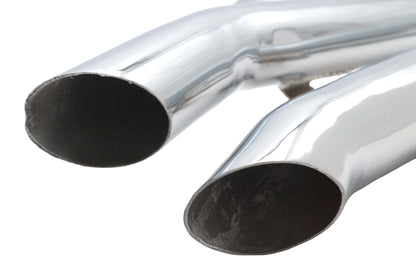 Ultima Big Growl Short Shooters Exhaust Pipe Set Chrome for Harley Davidson