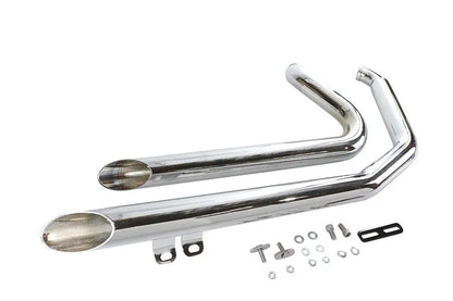 V-Twin Factory Sample Wyatt Gatling Drag Exhaust Pipe Set for Harley Davidson FXST by V-Twin