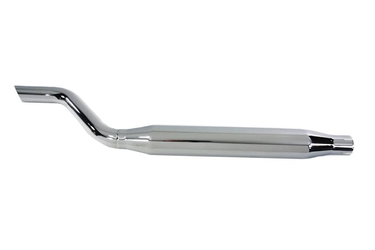 V-Twin Factory Sample Upsweep Muffler with Down Slash - 2-7/8 Inch Outer Diameter by V-Twin