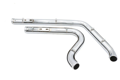 V-Twin Factory Sample Wyatt Gatling Drag Exhaust Pipe Set for Harley Davidson FXST by V-Twin