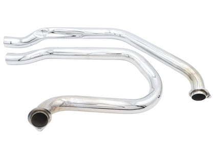 V-Twin Factory Sample Alphabet FX-FXE Exhaust Header Set Chrome for Harley Davidson Fx Models by V-Twin