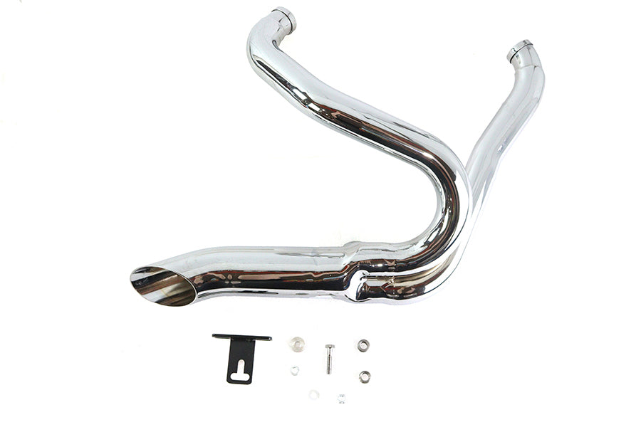 V-Twin 30-7081 Factory Sample Wyatt Gatling 2 into 1 Exhaust Pipe Header Kit