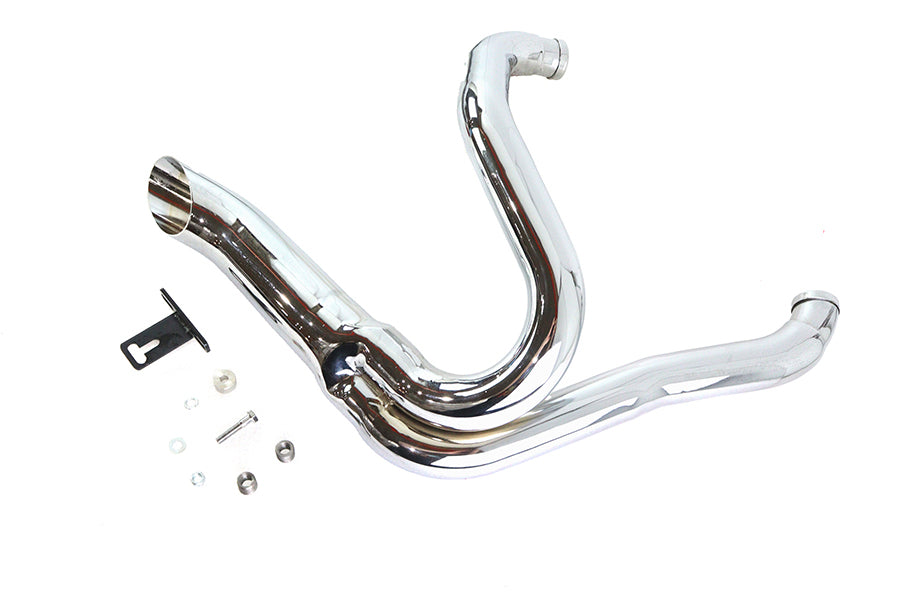 V-Twin 30-7081 Factory Sample Wyatt Gatling 2 into 1 Exhaust Pipe Header Kit