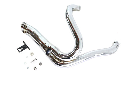V-Twin 30-7081 Factory Sample Wyatt Gatling 2 into 1 Exhaust Pipe Header Kit