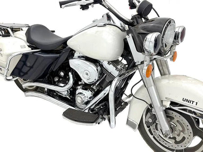 Wyatt Gatling Smooth Radius Pipe Set Chrome for Harley Davidson FXST (1986-1995) by Wyatt Gatling