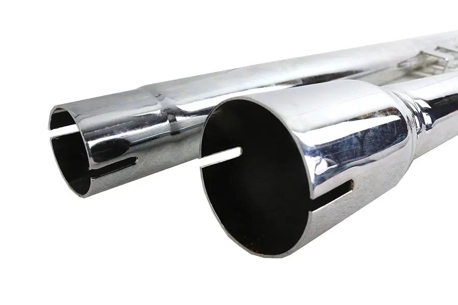 V-Twin FLT Upsweep Straight Fishtail Exhaust Set for Harley Davidson FLT Models by V-Twin