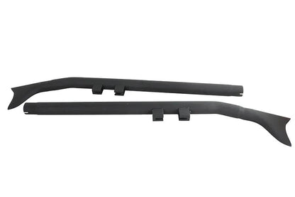 V-Twin FLT Upsweep Straight Fishtail Exhaust Set in Black for Harley Davidson FLT Models by V-Twin