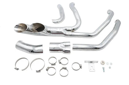 Wyatt Gatling Afterburner Exhaust System Chrome for Harley Davidson FLT (1985-1994) by Wyatt Gatling