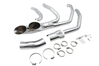 Wyatt Gatling Afterburner Exhaust System Chrome for Harley Davidson FLT (1985-1994) by Wyatt Gatling