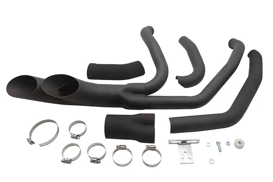 Wyatt Gatling Afterburner Exhaust System in Chrome for Harley Davidson FLT Models by Wyatt Gatling