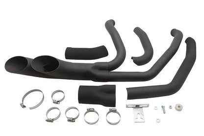 Wyatt Gatling Afterburner Exhaust System in Chrome for Harley Davidson FLT Models by Wyatt Gatling