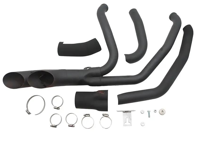 Wyatt Gatling Afterburner Exhaust System in Chrome for Harley Davidson FLT Models by Wyatt Gatling