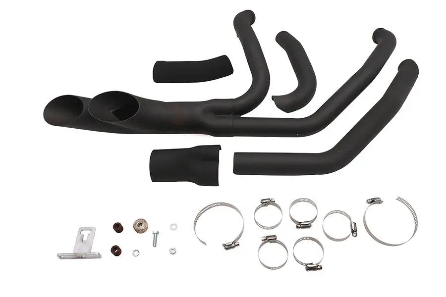Wyatt Gatling Afterburner Exhaust System for Harley Davidson FLT – Black Finish Part 8097 by Wyatt Gatling