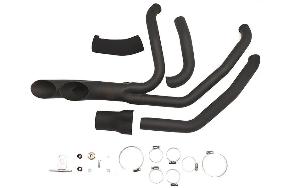 Wyatt Gatling Afterburner Exhaust System for Harley Davidson FLT – Black Finish Part 8097 by Wyatt Gatling