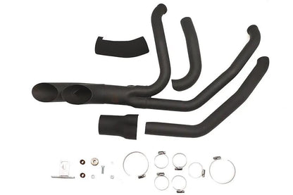 Wyatt Gatling Afterburner Exhaust System for Harley Davidson FLT – Black Finish Part 8097 by Wyatt Gatling